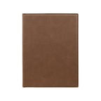 7" x 9" Leatherette Dark Brown Portfolio
