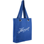 12Oz. Klamath Cotton Canvas Tote With Large Grommets - Blue