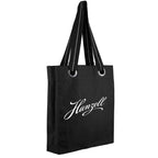 12Oz. Klamath Cotton Canvas Tote With Large Grommets - Black