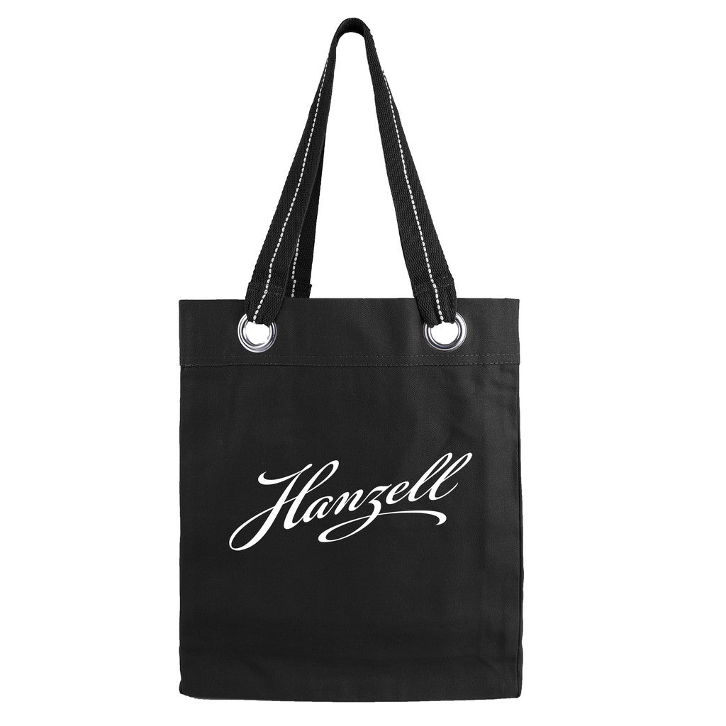 12Oz. Klamath Cotton Canvas Tote With Large Grommets - Black