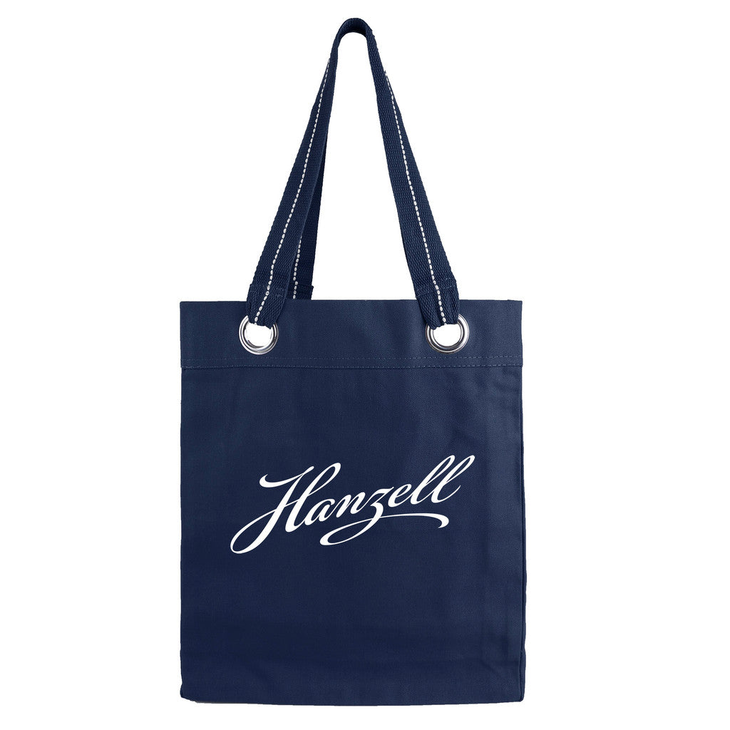 12Oz. Klamath Cotton Canvas Tote With Large Grommets - Navy