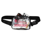 Everywhere Clear Stadium Compliant Cross-Body Belt Bag with a 1 color imprint