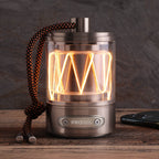 Glamper Lantern Speaker in use