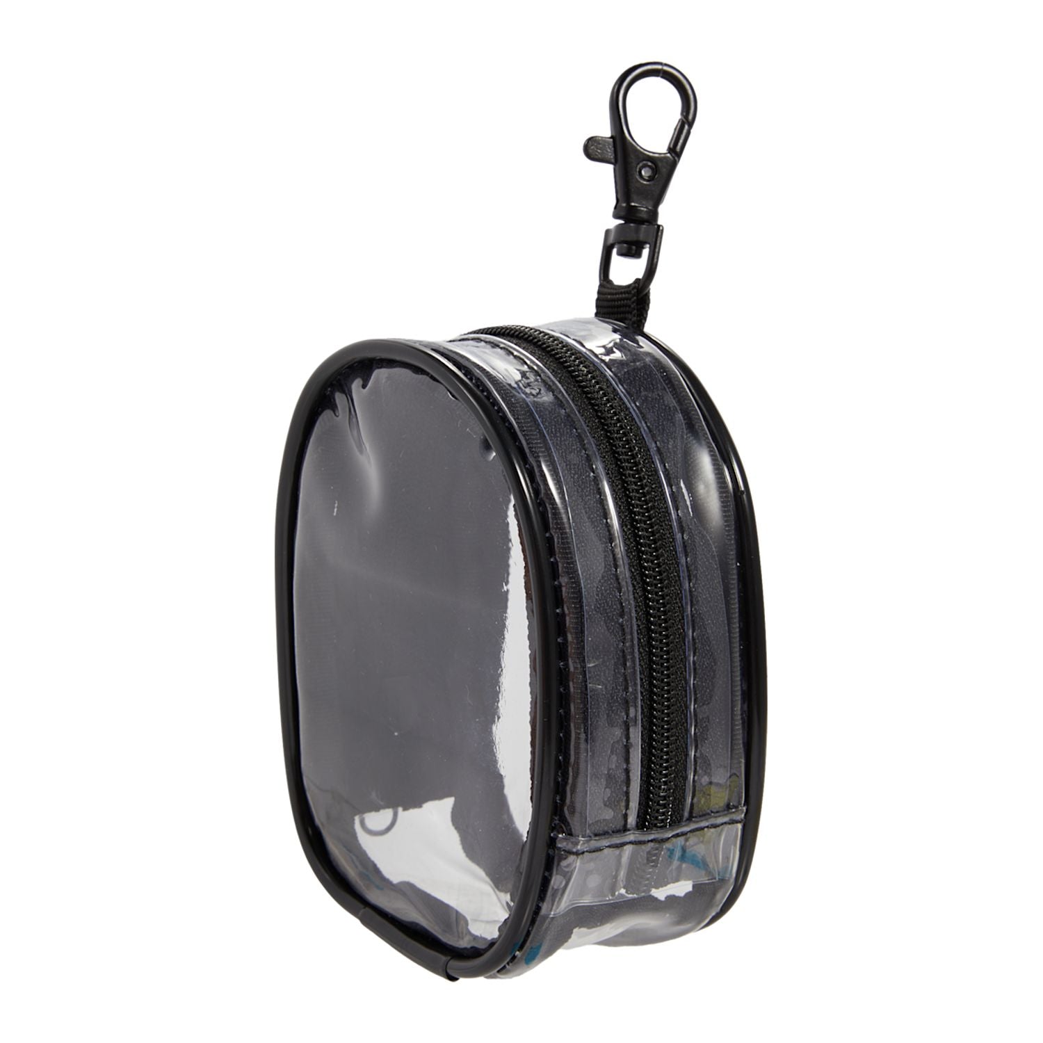 Round Clear Bag Charm