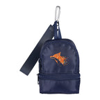 Navy Mini Daybreak Backpack Charm