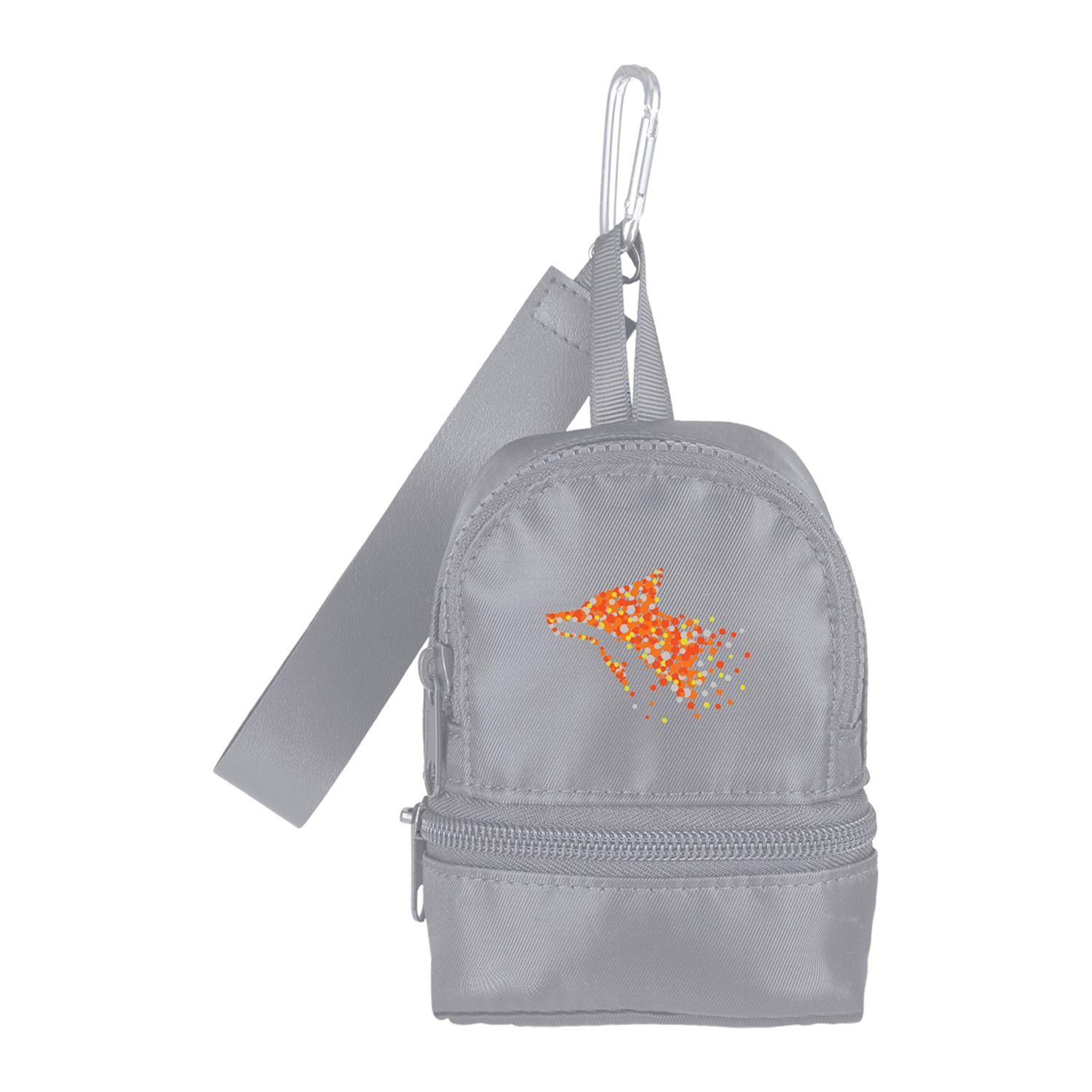Gray Mini Daybreak Backpack Charm