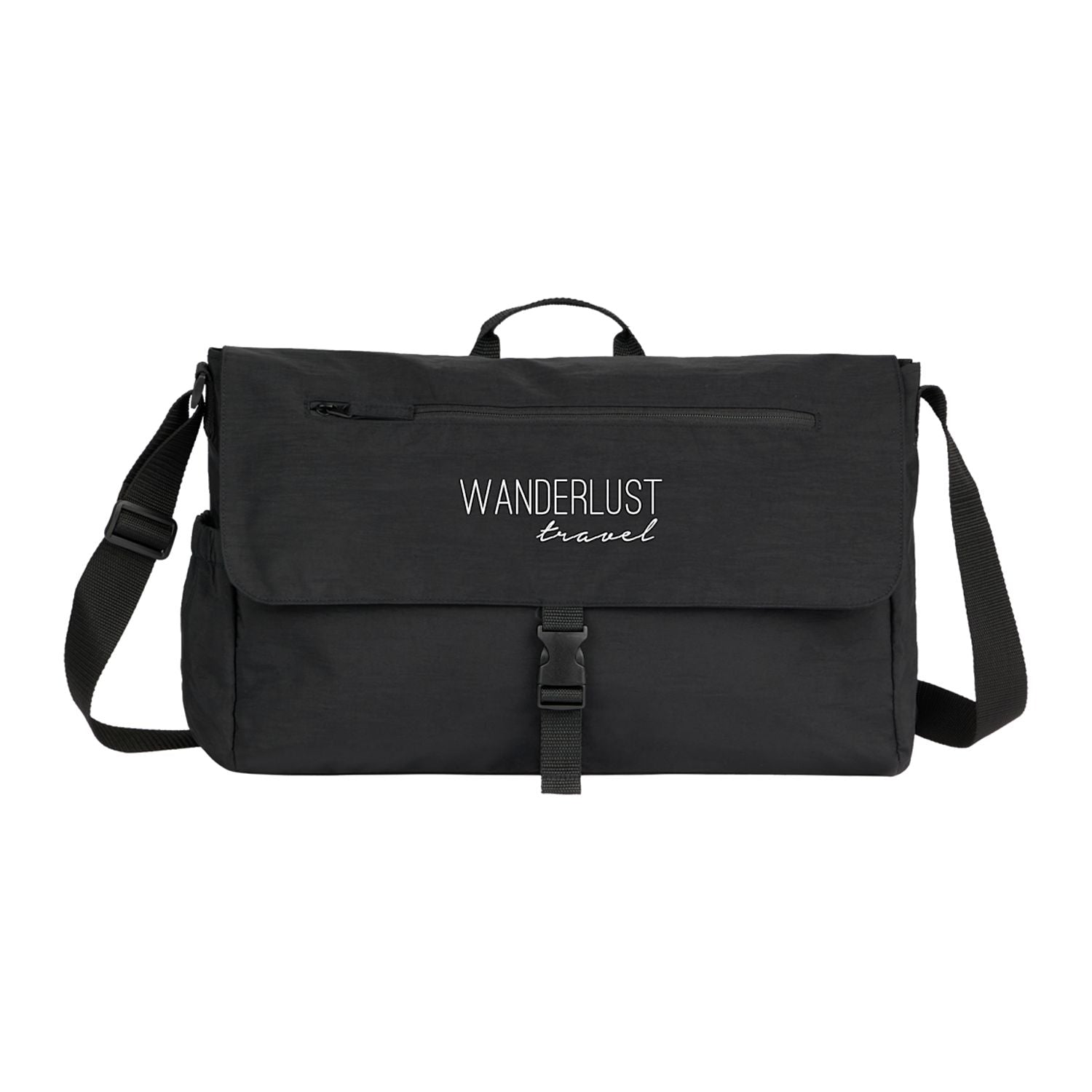 Avery 15" Computer Messenger Bag - Black