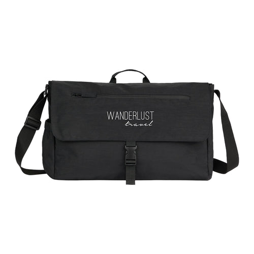 Avery 15" Computer Messenger Bag - Black