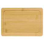 9" x 6" Bamboo Cutting Board with Drip Ring