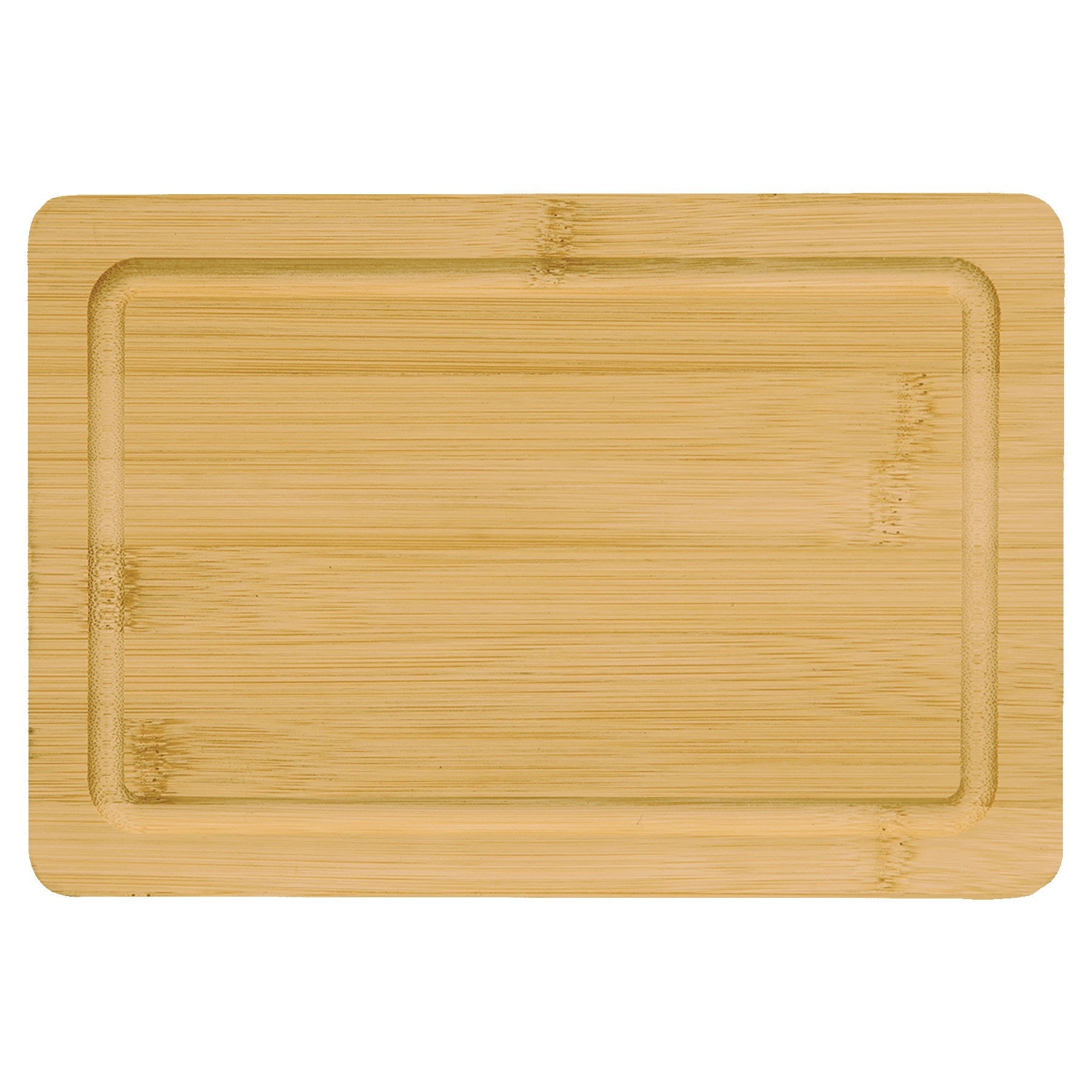 9" x 6" Bamboo Cutting Board with Drip Ring