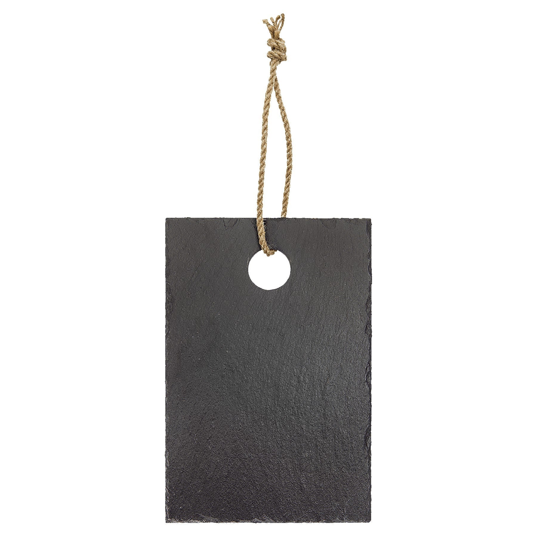 9" x 6" Rectangle Slate Cutting Board with Hanger String