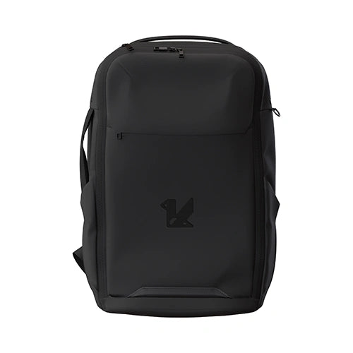 Black Link 17" Laptop Backpack with a custom logo