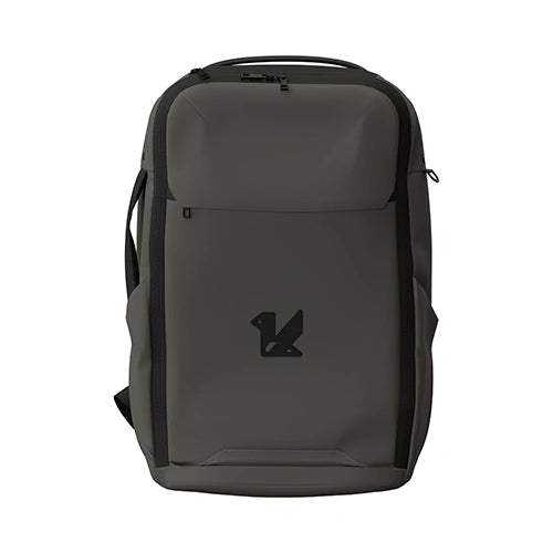 Gray Link 17" Laptop Backpack with a custom logo