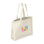 Natural Vale Canvas Tote side profile
