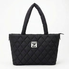 Venus 17" Laptop Tote with a custom brand patch