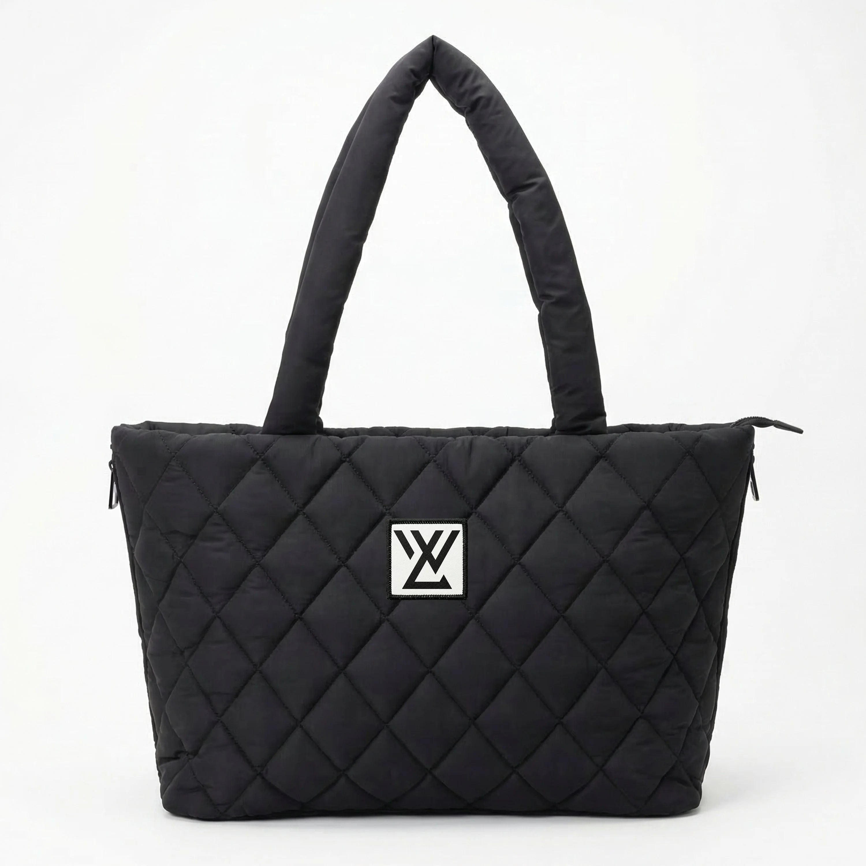 Venus 17" Laptop Tote with a custom brand patch