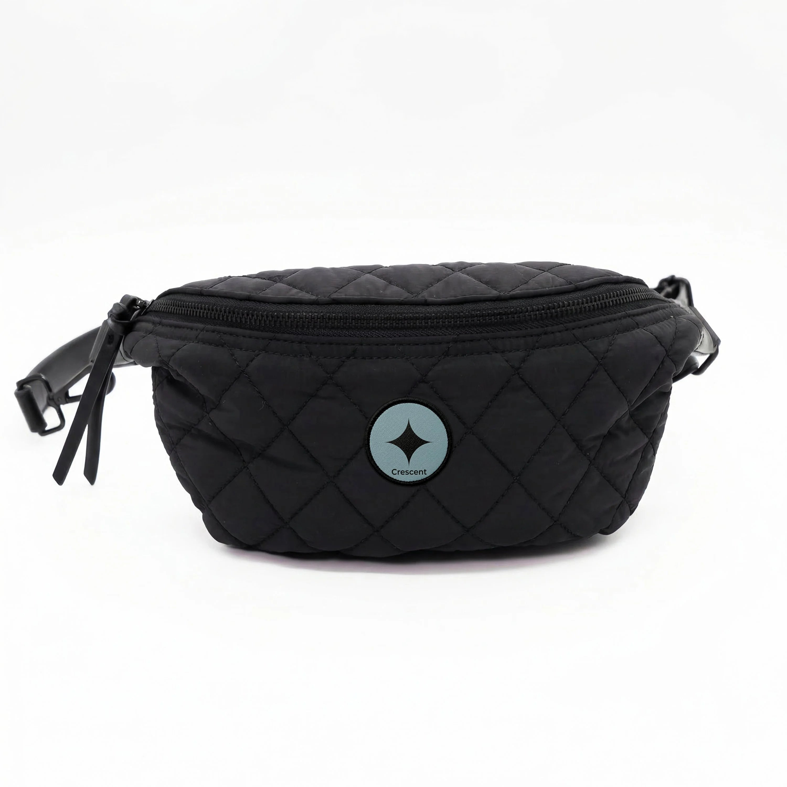 Crescent Fanny Pack with a custom patch