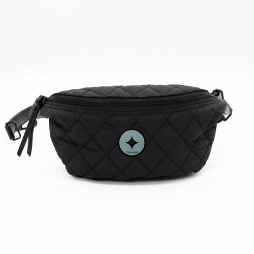 Crescent Fanny Pack with a custom patch