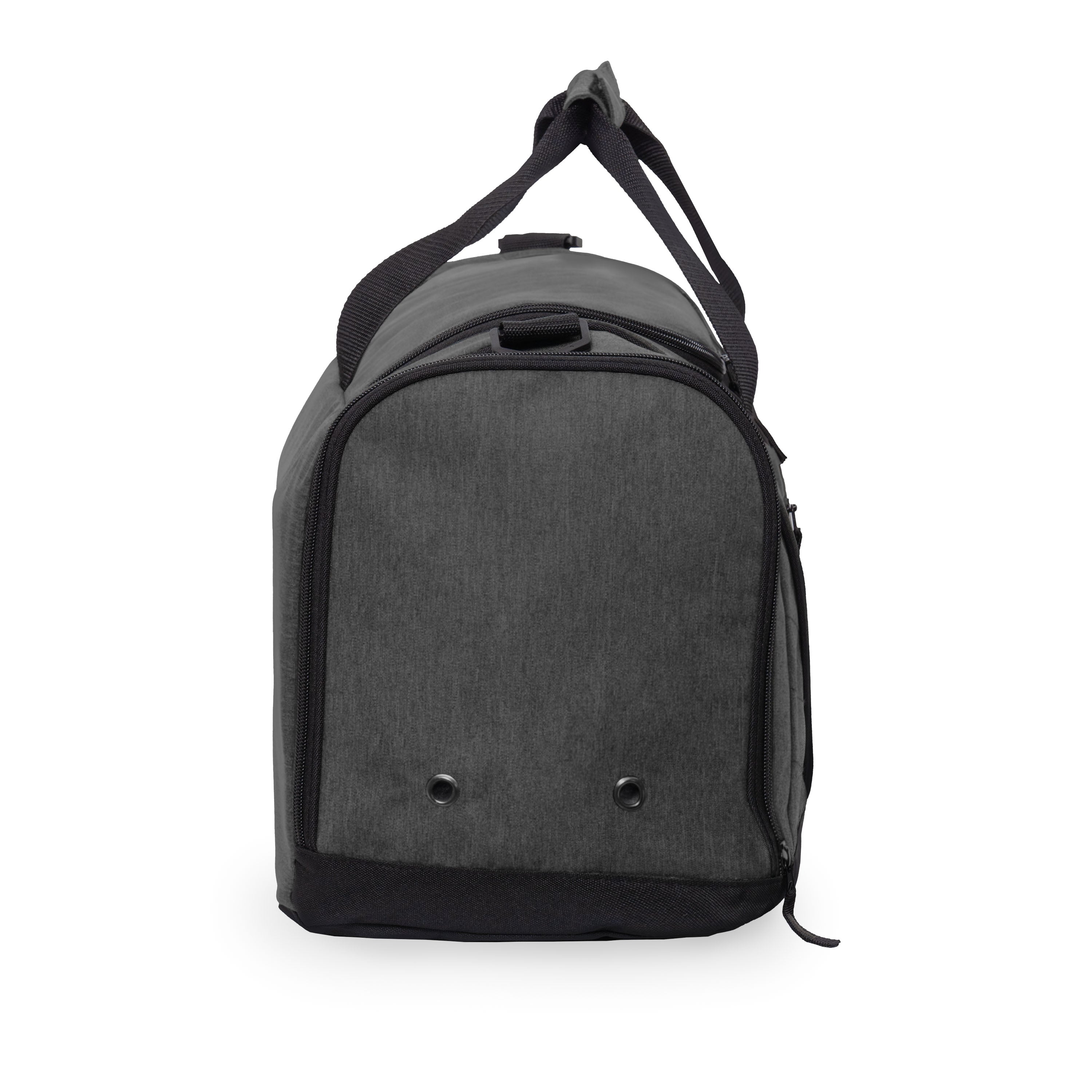Nomad Must Haves Renew Duffle Duffle bag shown from the side