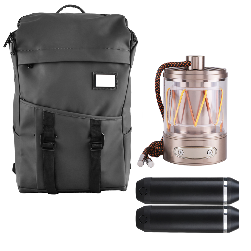 Base Camp Kit with items shown without logos