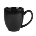 Black 15 Oz. Ceramic Bistro Mug