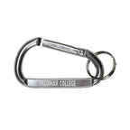 Silver Medium Size Carabiner Keyholder with Split Ring Attachment