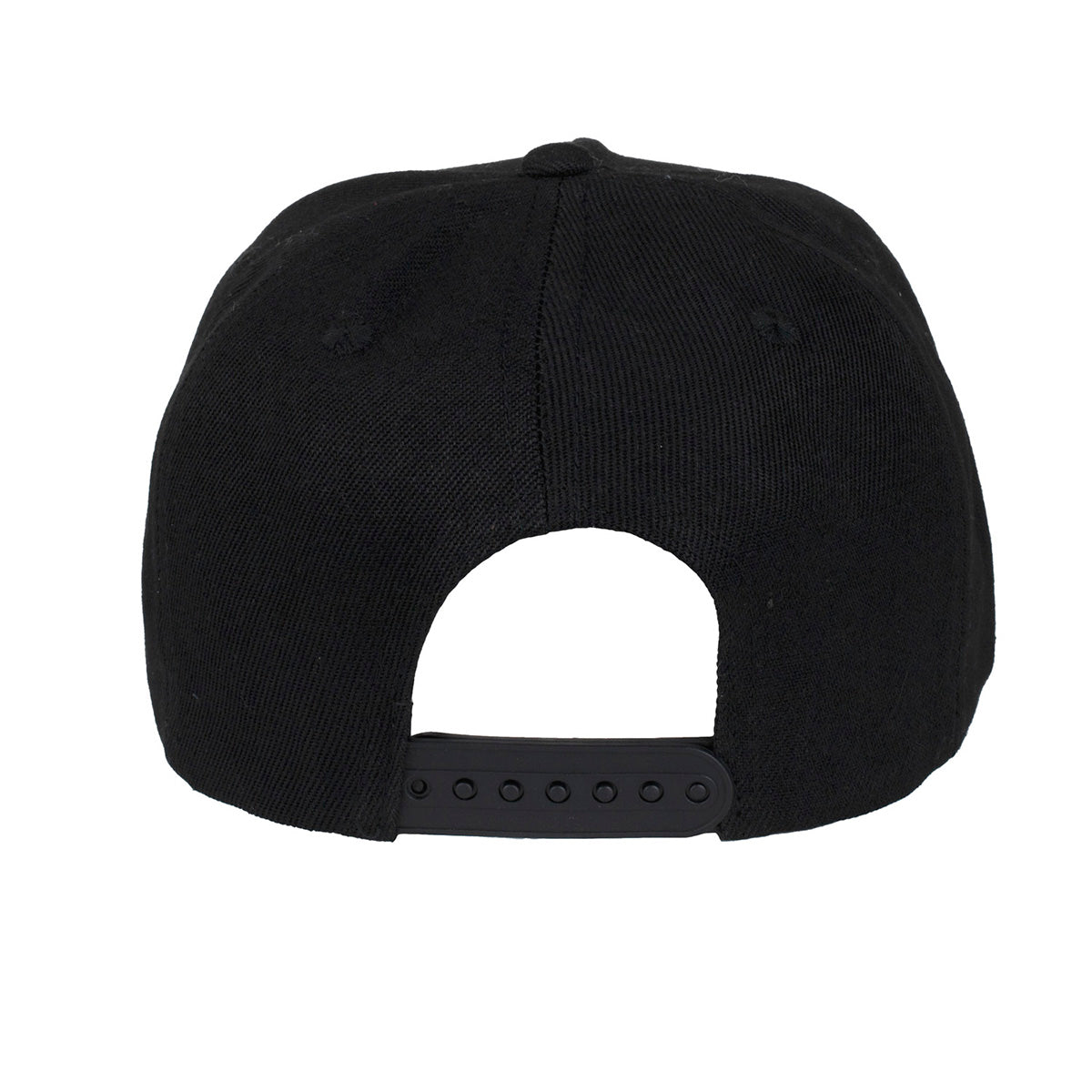 Back of Bellbrook 5-Panel Baseball Cap - Black