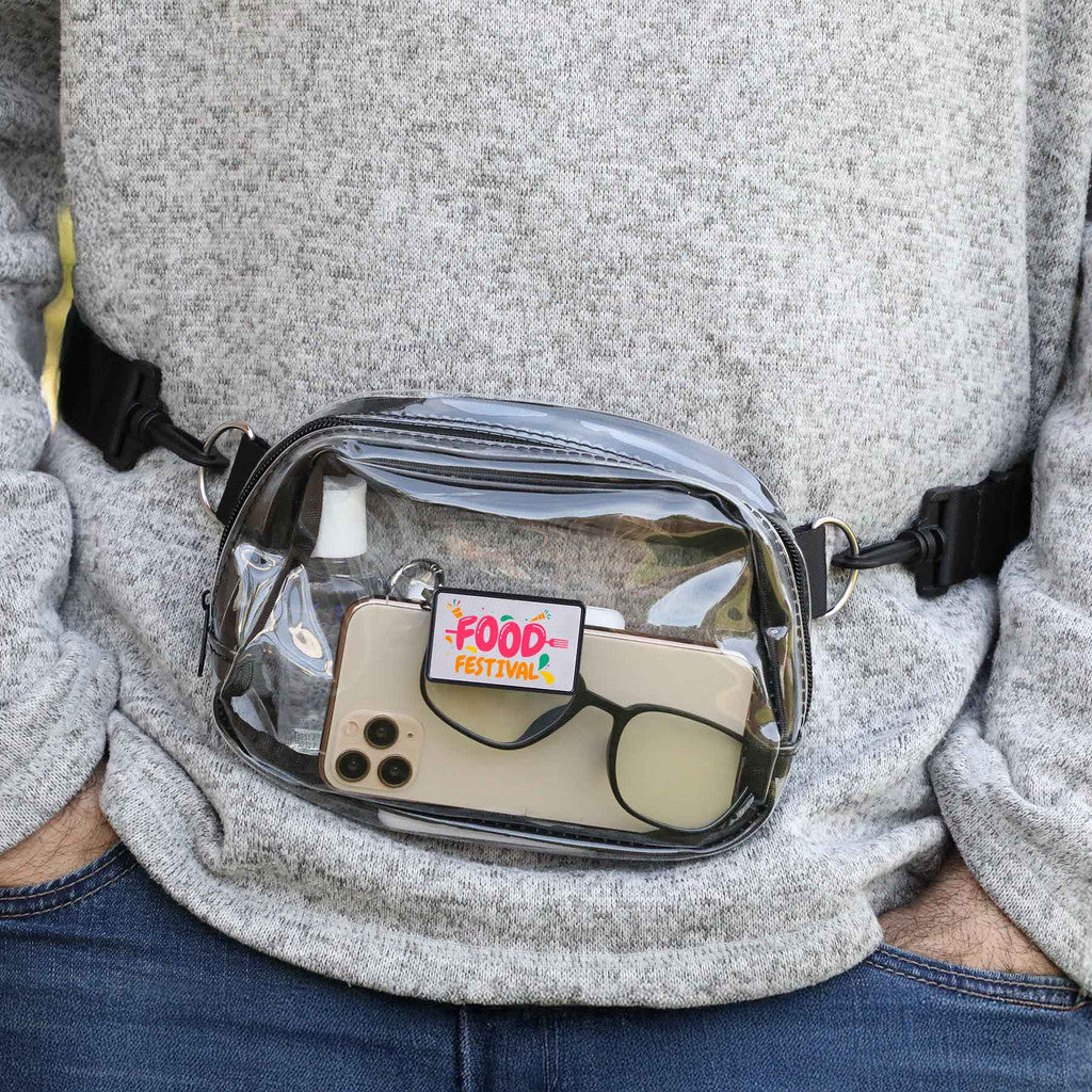 Clear Crossbody Sports Pack