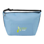 Caribou Drift Recycled 9 Can Lunch Cooler Light blue with a custom logo