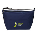Caribou Drift Recycled 9 Can Lunch Cooler Navy with a custom logo