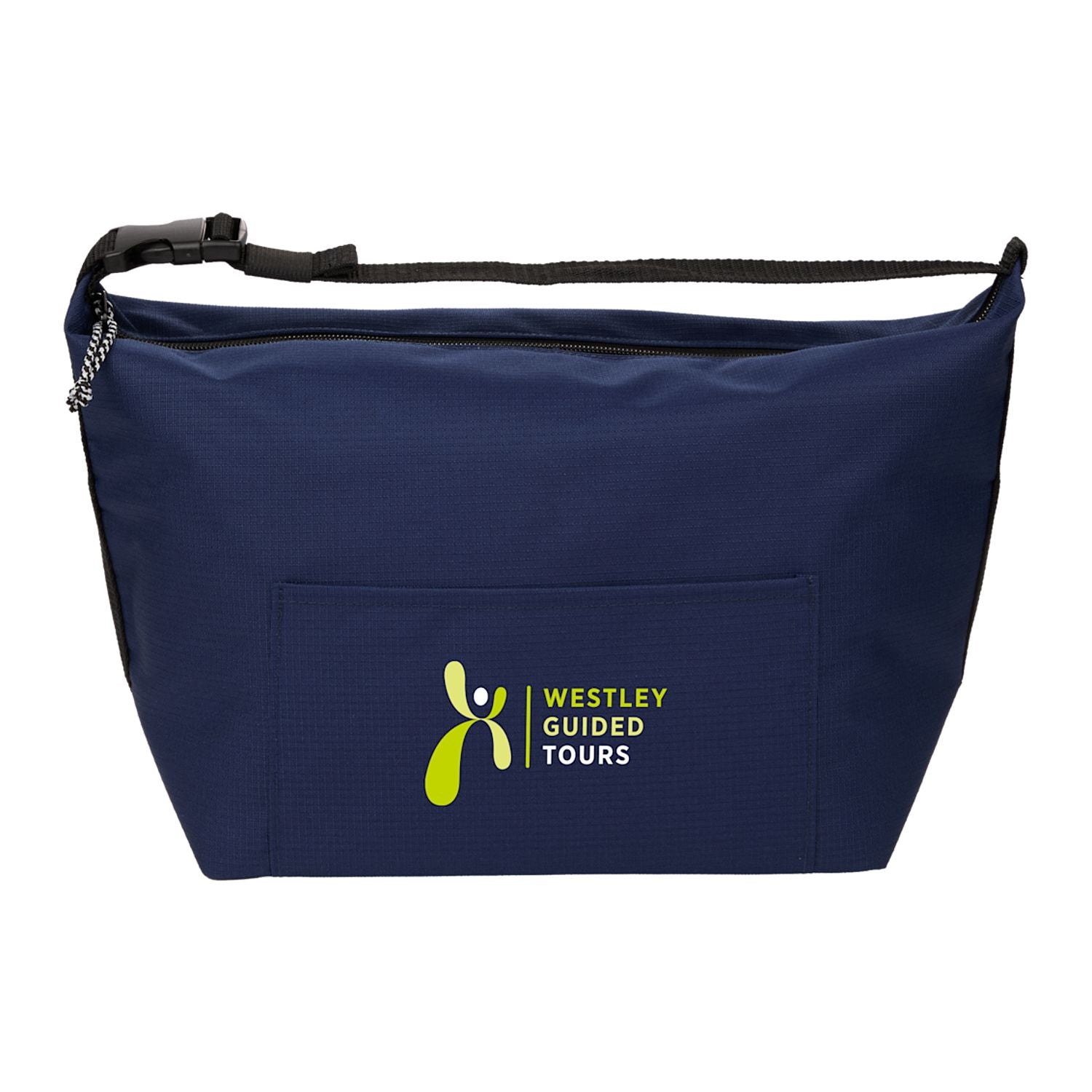 Caribou Drift Recycled 9 Can Lunch Cooler Navy with a custom logo