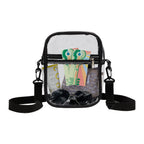 Clear Crossbody Tote Clip with Contents