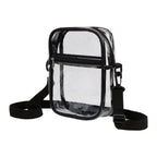 Clear Crossbody Tote Side