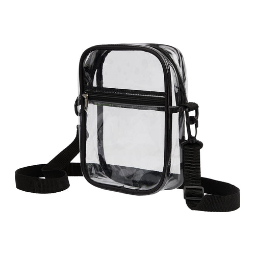Clear Crossbody Tote Side