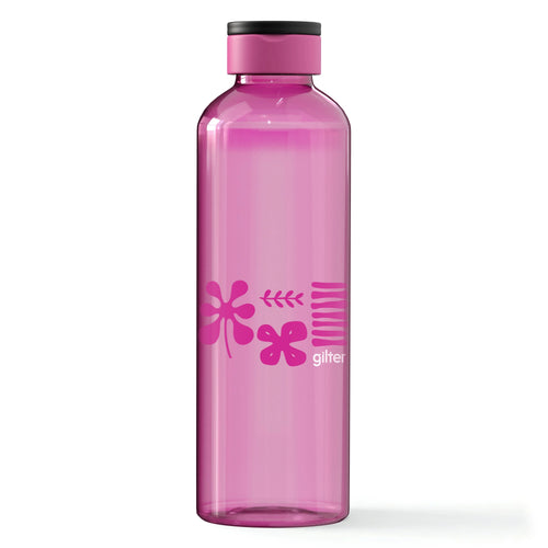 Flamingo Cloud Nine 27 oz Recycled Plastic Bottle with a custom logo