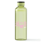 Key Lime Cloud Nine 27 oz Recycled Plastic Bottle with a custom logo