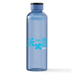 Powder Blue Cloud Nine 27 oz Recycled Plastic Bottle with a custom logo