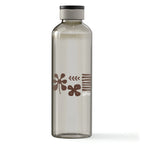 Taupe Cloud Nine 27 oz Recycled Plastic Bottle with a custom logo