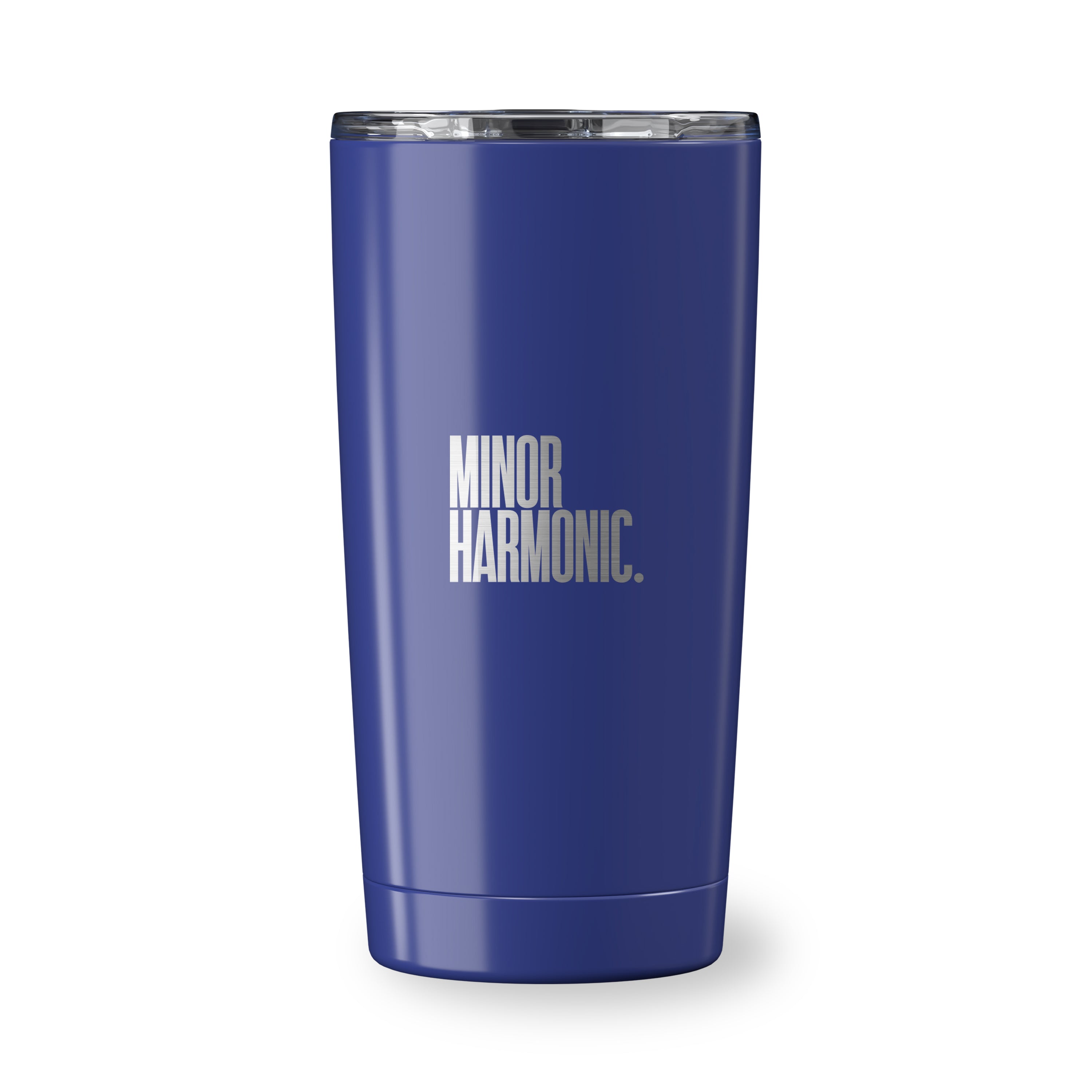 Blue Go time 18 oz Reycled Stainless Steel Tumbler with laser engraved logo