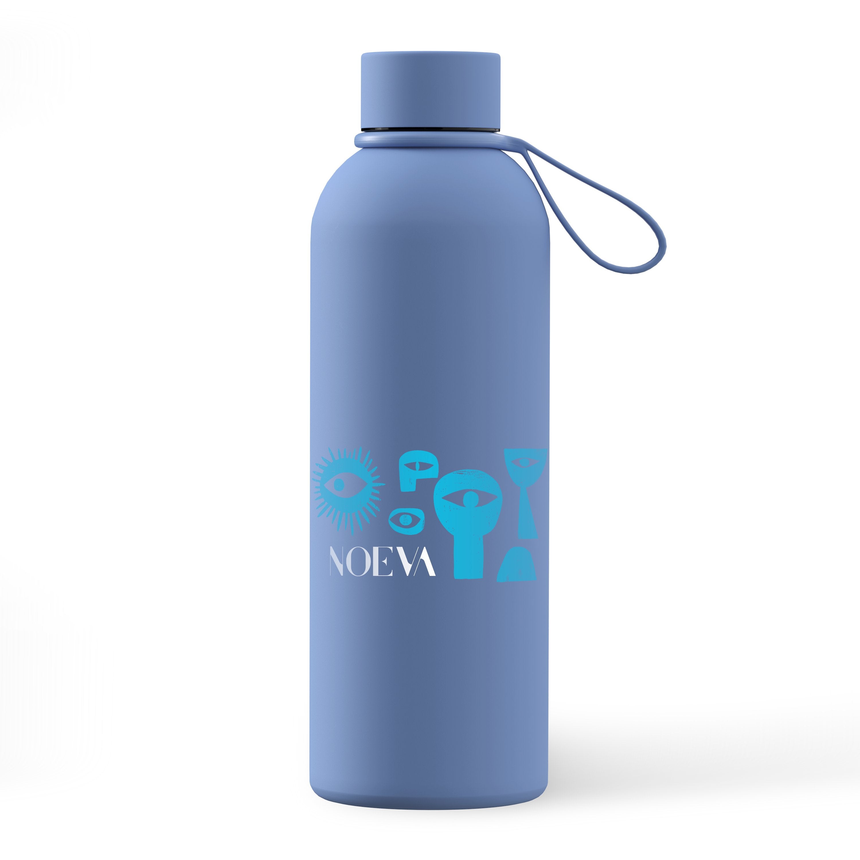 Powder Blue Sunny Side 26oz Recycled Stainless Steel Bottle