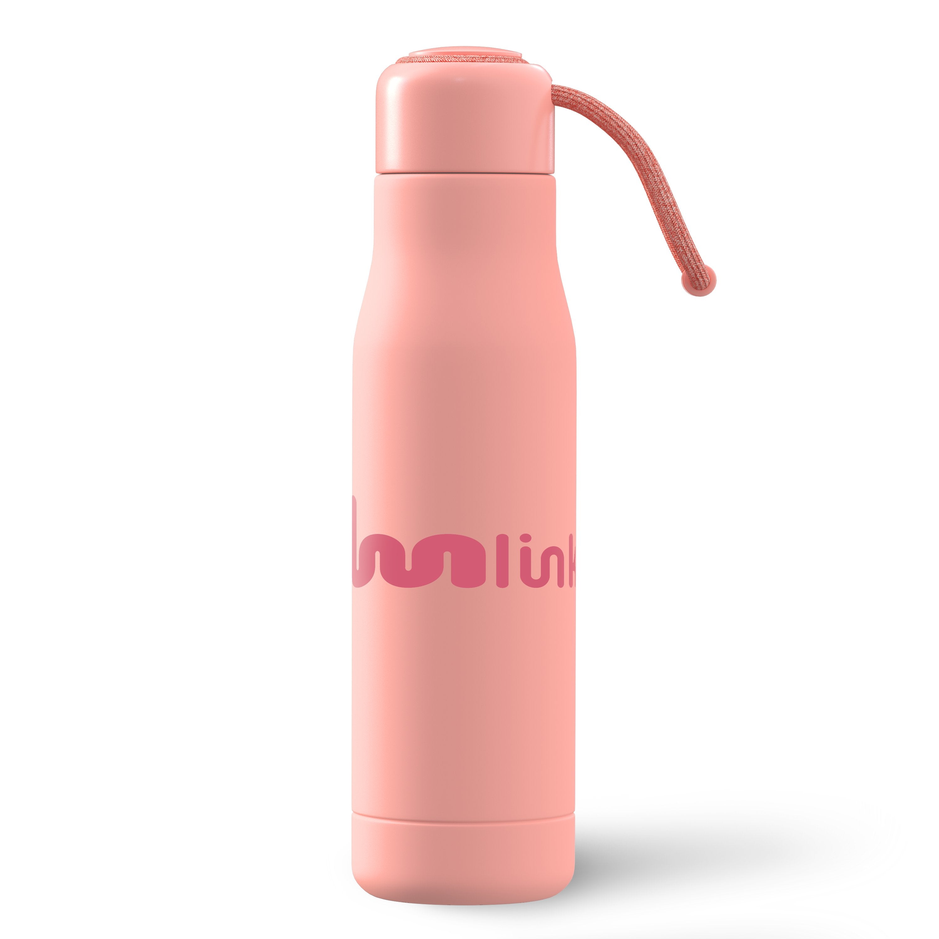 Melon Born Ready 16.9 oz Recycled Stainless Steel Bottle with a custom logo