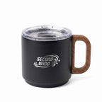 Second Wind 8.8 oz Double-Wall Stainless Steel Mug - Black