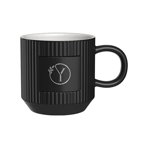 Black First Light Ceramic Mug