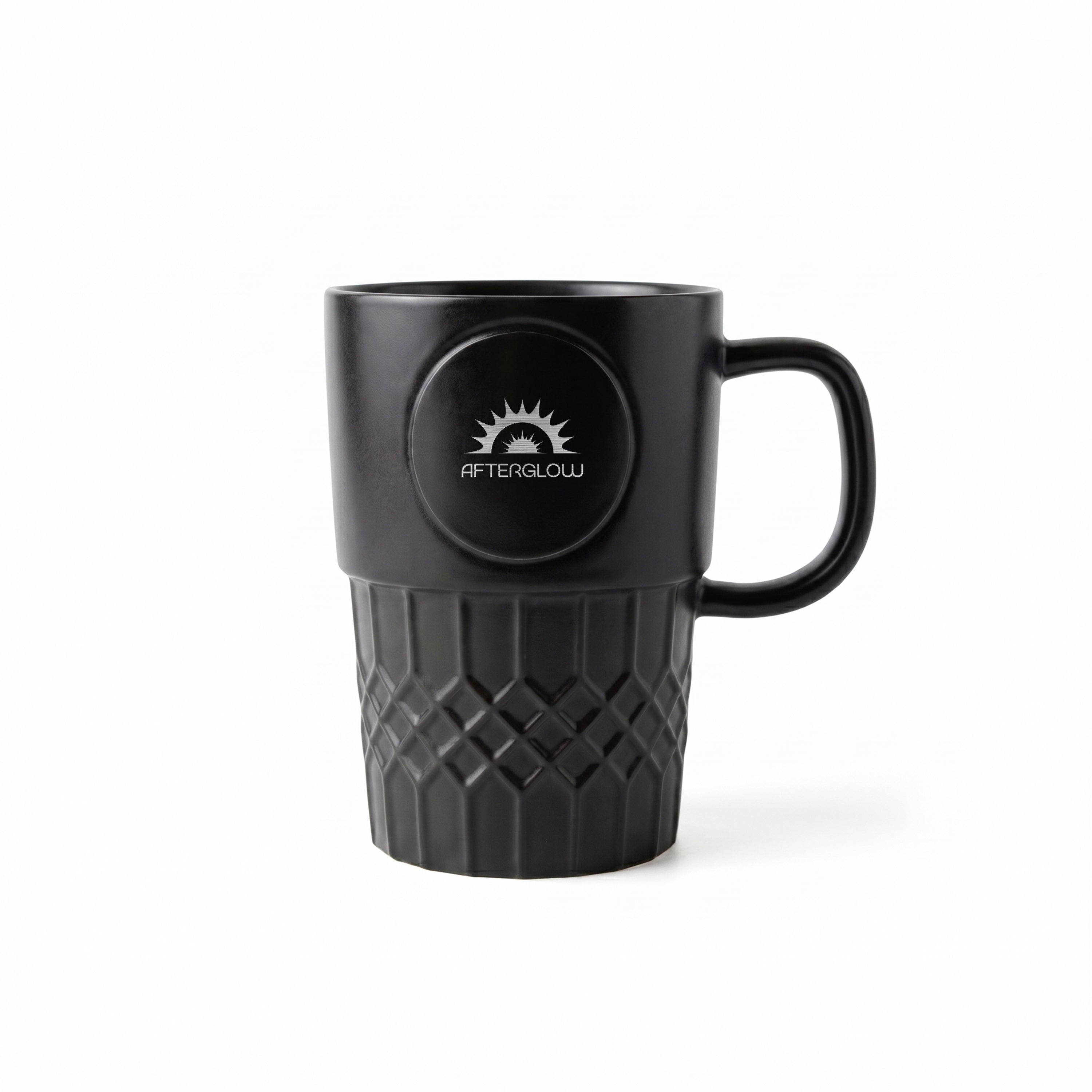 Afterglow 15.6 oz Ceramic Mug - Black