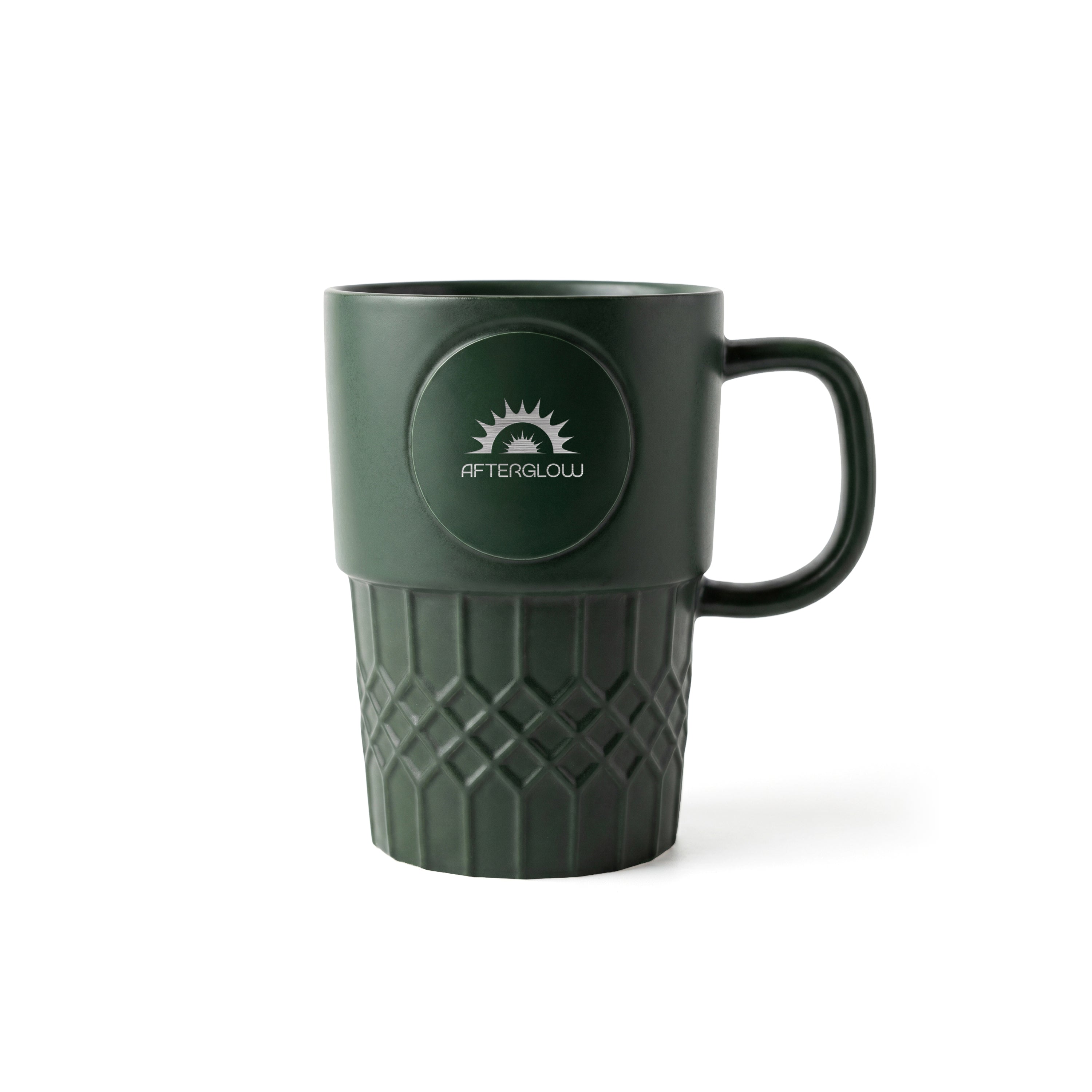 Afterglow 15.6 oz Ceramic Mug - Evergreen