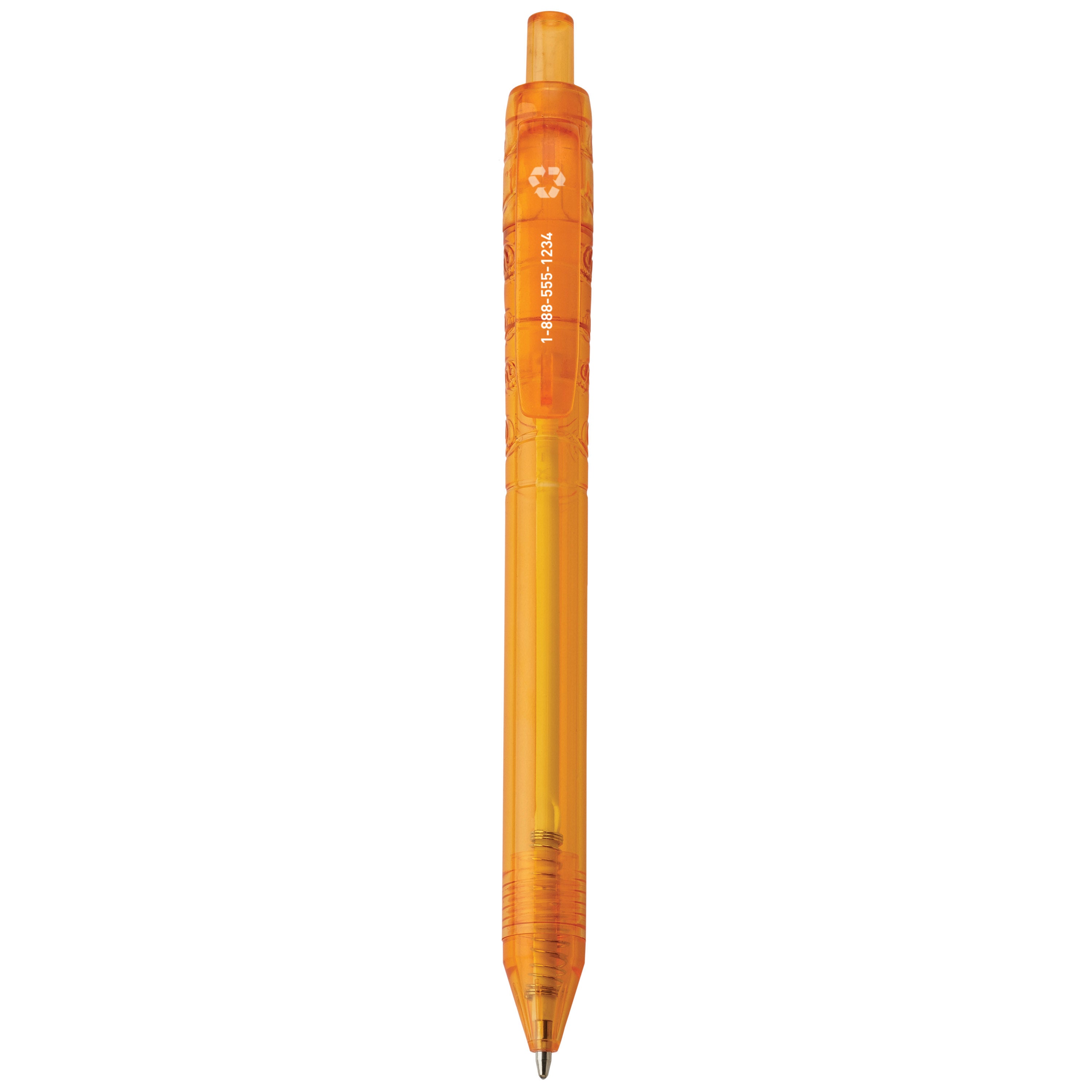 Aqua Ballpoint Pen - Orange