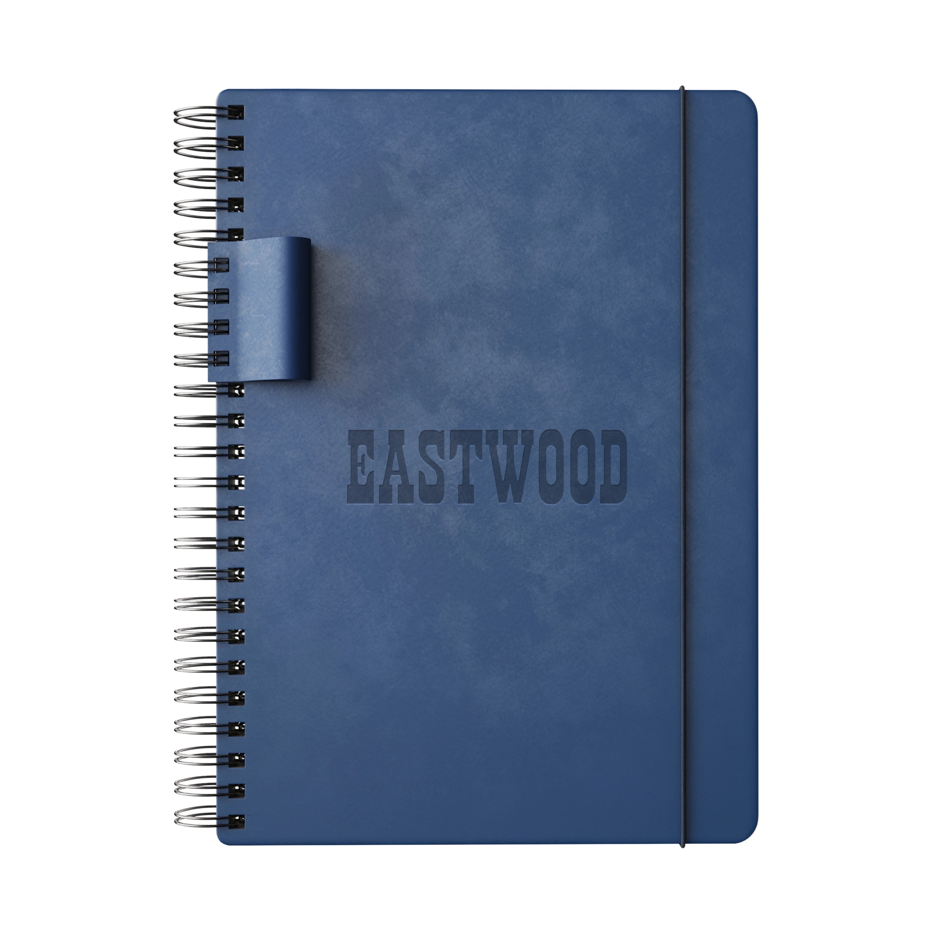 Blue Preston Spiral Journal