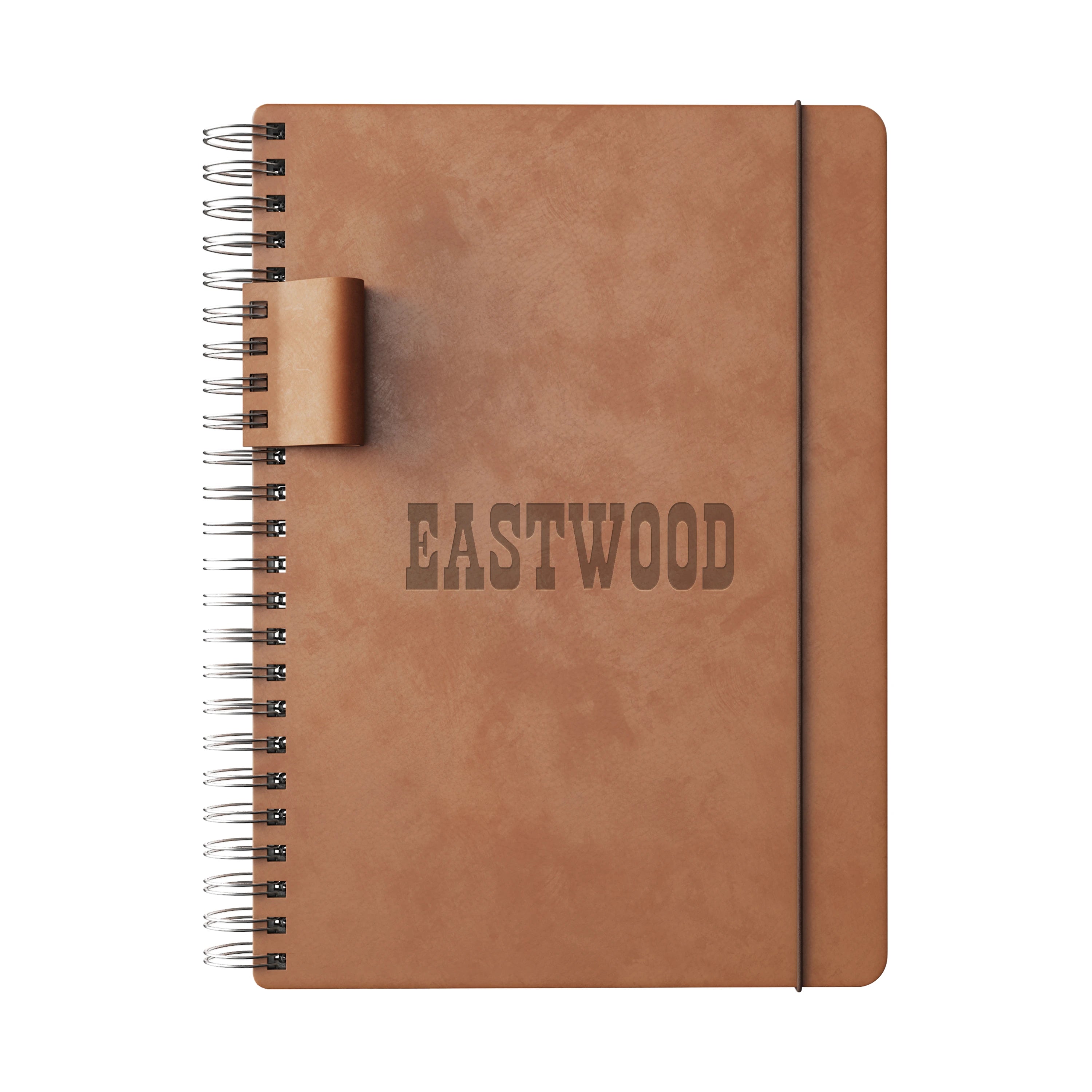 Walnut Preston Spiral Journal