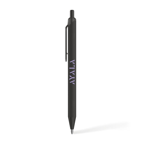 Black Spark Recycled Plastic Ballpoint Pen