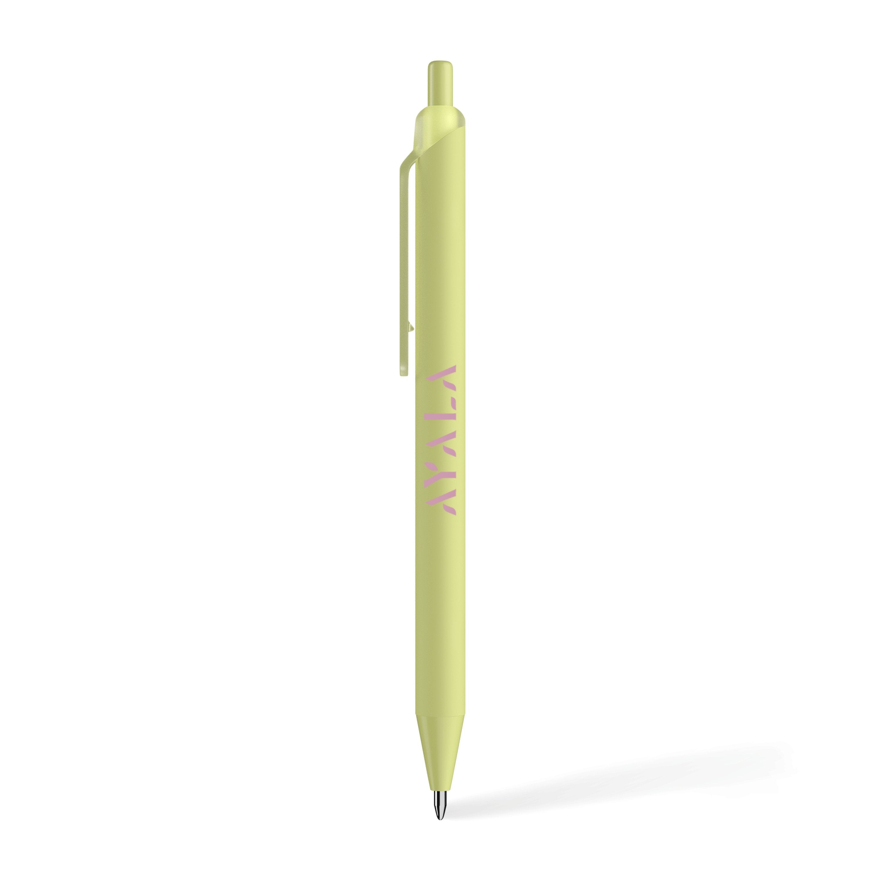 Key Lime Spark Recycled Plastic Ballpoint Pen